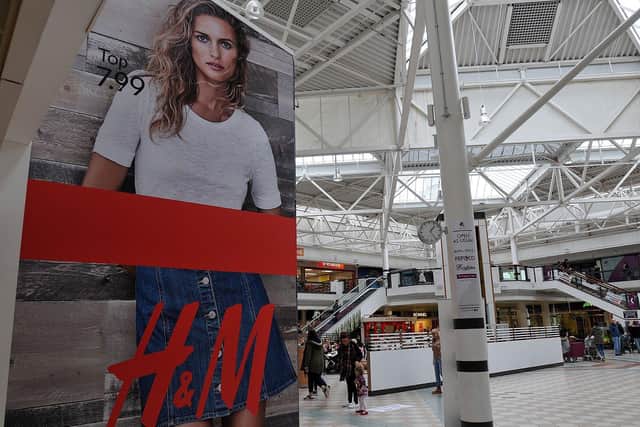 H&M in Hartlepool's Middleton Grange shopping centre. Picture by FRANK REID