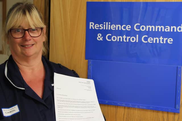 Carol Stewart, deputy clinical practitioner from the Headland adds her support to the letter.