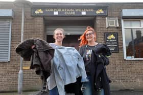 Corporation Sports & Social Club manager Nancy Pout and Amy Prince (right) are holding a clothes swap event at the club.