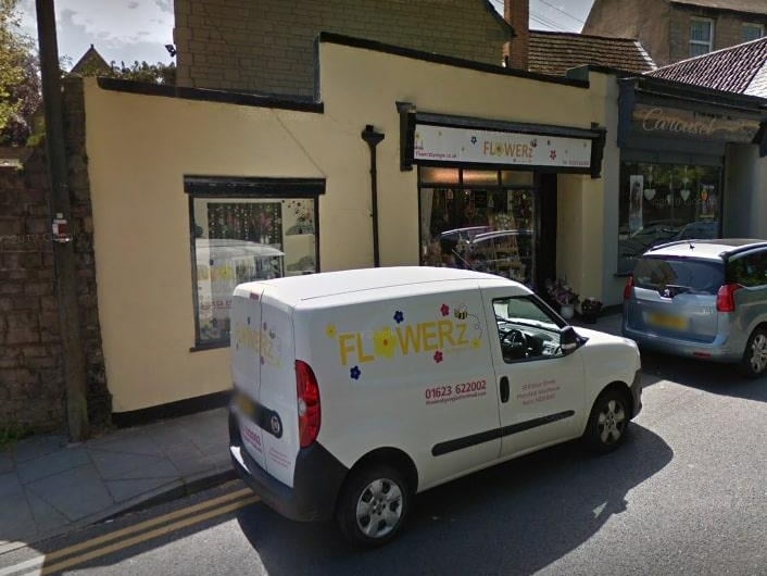 Flowerz by Angie, on Station Street, Mansfield Woodhouse, will supply roses, chocolates, mixed hampers and other Valentine's gifts. (https://www.flowerzbyangie.co.uk/occasion-9/valentines-day.htm)