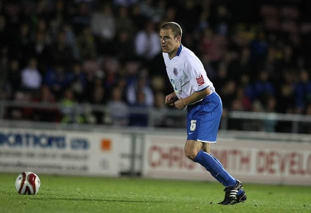 Sam Collins is Hartlepool United's record signing after he joined from Hull City in 2007/08.