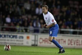 Sam Collins is Hartlepool United's record signing after he joined from Hull City in 2007/08.