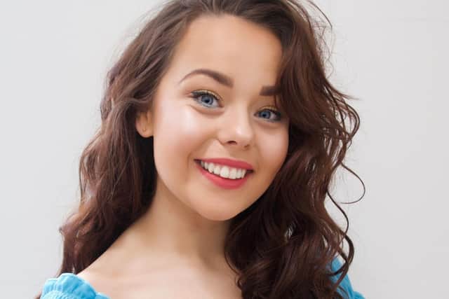 Evie Pickerill who is starring in panto at the Forum Theatre this year.