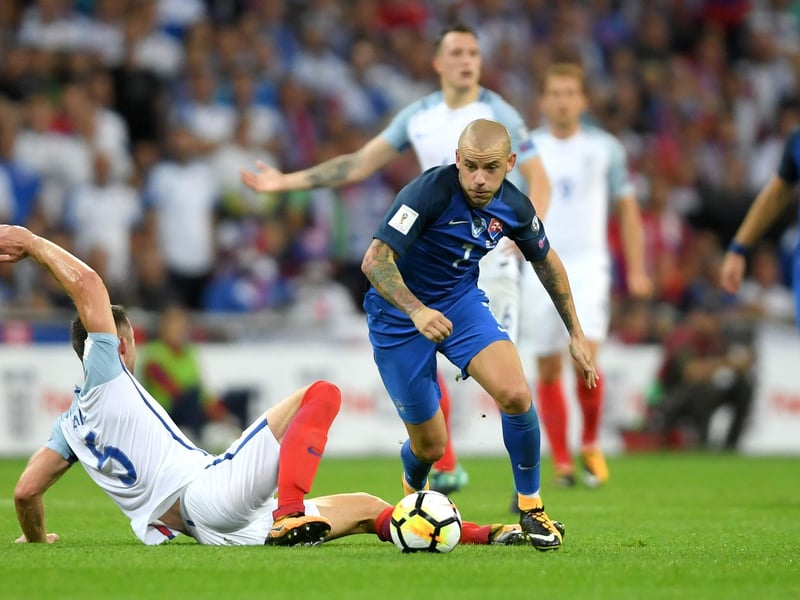 Loan player in title-winning team but affectionately remembered by Rangers fans. Played for Slovakia in the World Cup, including a match against England in 2014, but now back at Slovan Bratislava in his home country.