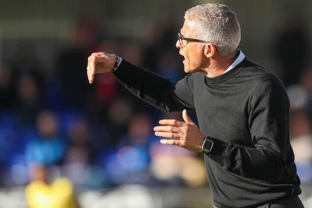 Keith Curle has been tasked with changing around the fortunes of Hartlepool United this season. (Credit: Mark Fletcher | MI News)