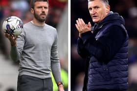 Michael Carrick's Middlesbrough take on Tony Mowbray's Sunderland at the Stadium Of Light in the Championship. (Stu Forster/ Naomi Baker/Getty Images)