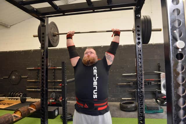 Alan Grieves won the UK's Strongest Master title.