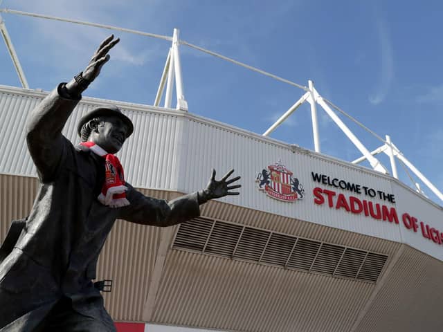 Middlesbrough fans are banned from taking certain items into the ground for Sunday's derby match at Sunderland's Stadium of Light ground.