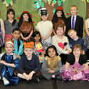Pupils at Lynnfield Primary School take part in the school's 2012 nativity play.