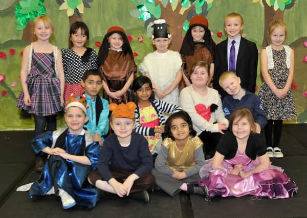 Pupils at Lynnfield Primary School take part in the school's 2012 nativity play.