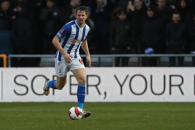 Neill Byrne left Hartlepool United to join Tranmere Rovers. (Credit: Mark Fletcher)