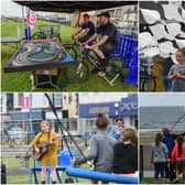 Families enjoyed a fun-filled day of activities at Seaton seafront on July 24.