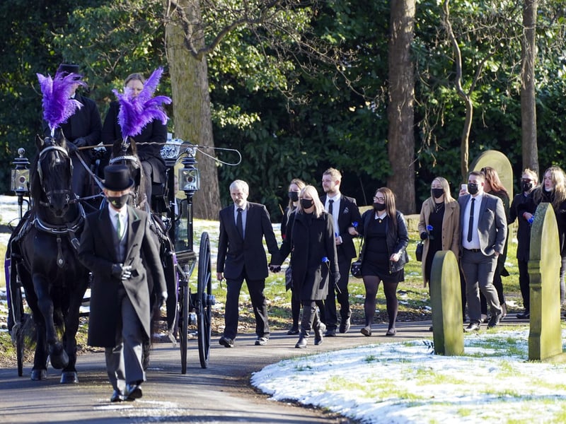 Ahead of Lewis' funeral yesterday, in a touching tribute his family said: "Lewis was much loved by his family, partner and friends.
"He was always there for anyone needing help, and always had a smile on his face.
"He was funny, loving and one of the most polite young men you could hope to meet.
“Lewis has left a massive hole in the hearts of all who loved him.”