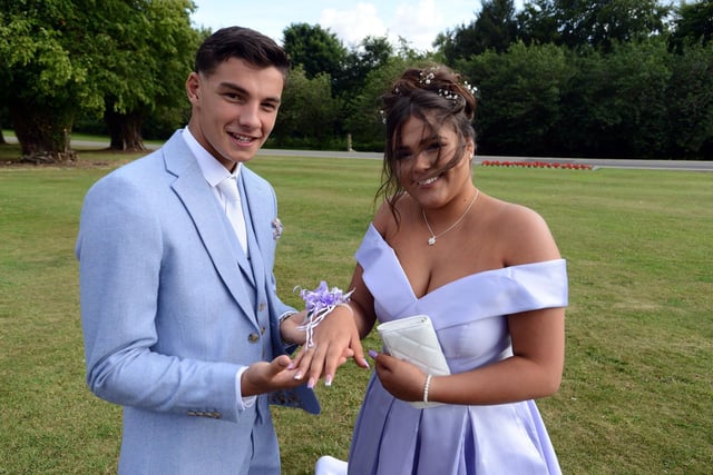 The prom was an opportunity to relax after the end of the busy GCSE exam period.