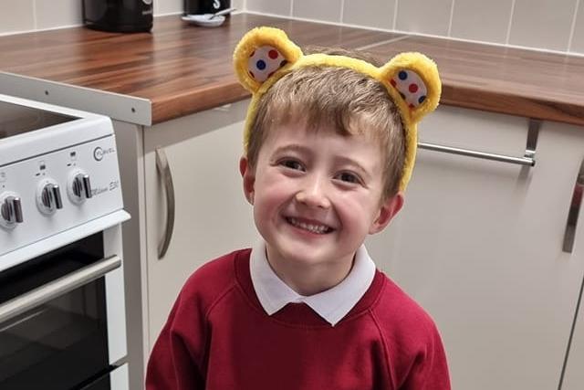 Danielle Roberts sent us this picture of five-year-old Oscar.