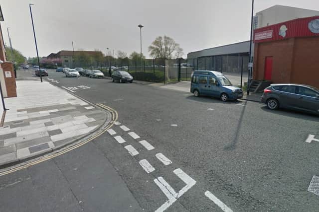 The incident happened on Surtees Street/Tower Street - pictured - in Hartlepool. Picture: Google Maps.