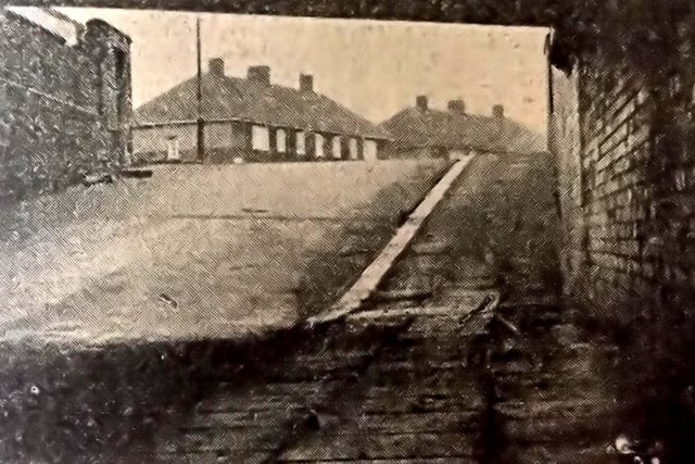The tunnel to old town ran from the bottom of Church Street, under the railway lines and into Old Town. It was very often flooded. Photo: Hartlepool Museum Service.