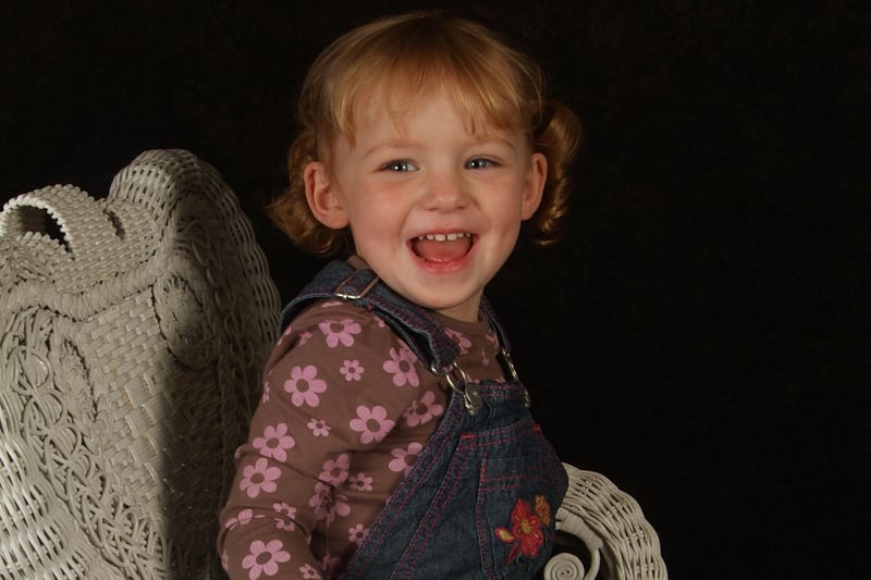 Grace Haggar took part in our 18-month to three years age category.