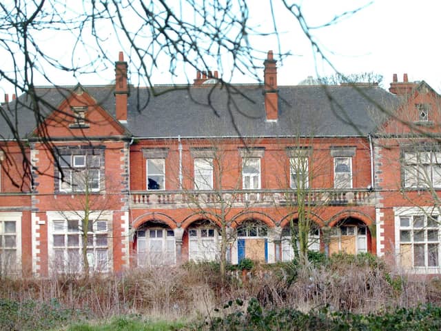 Tunstall Court pictured in 2007 after falling into decline.