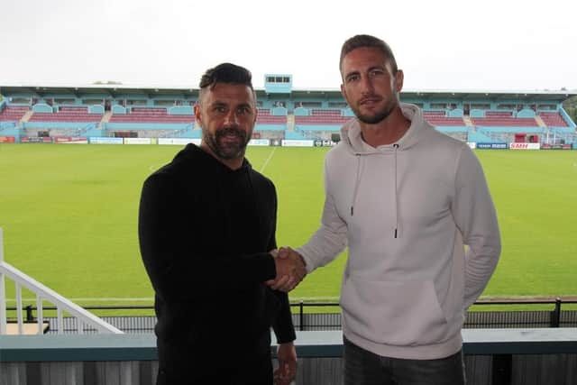 Gary Liddle left Hartlepool United in the summer to join South Shields. Credit Kevin Wilson/ South Shields FC