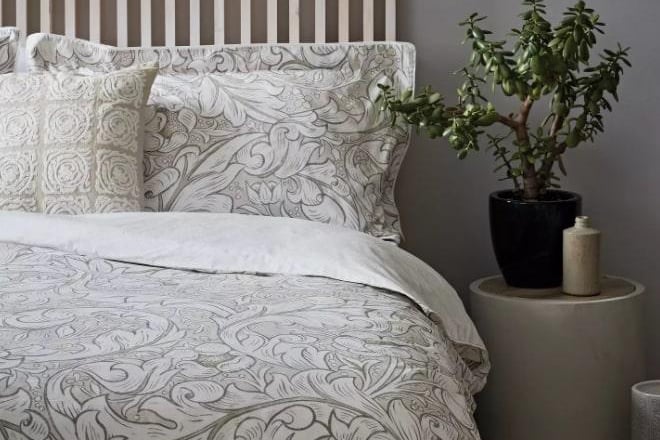 No, this bedding isn’t specially designed for bachelors (perhaps that’s a gap in the market?). It’s named after the flower design that covers it. A posh-looking addition to any dull bedroom space - no “nightmares” here.