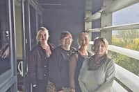 Precision Acres team members (from left) Mandie Grundy, Nicola Foster, Leoni McCarrick and Jackie Harrison.