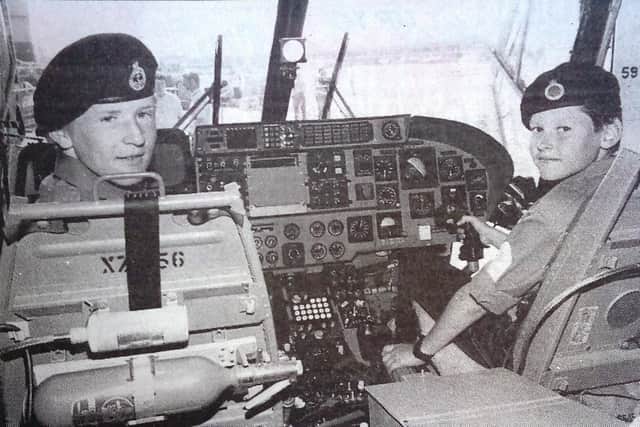 On board HMS Sirius in 1992.