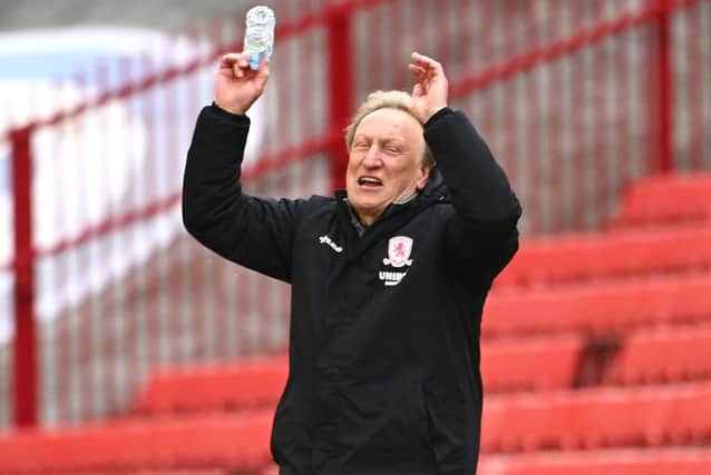 Middlesbrough boss Neil Warnock.  (Photo by Ross Kinnaird/Getty Images).