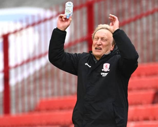 Middlesbrough boss Neil Warnock.  (Photo by Ross Kinnaird/Getty Images).