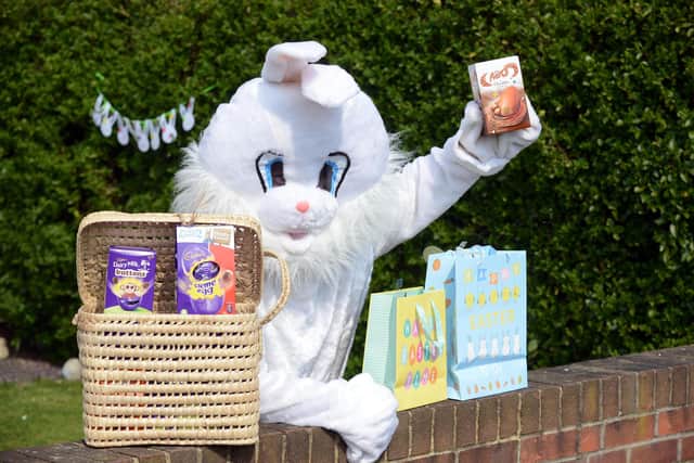 Less Watts will deliver Easter eggs to around 50 houses in Hartlepool.