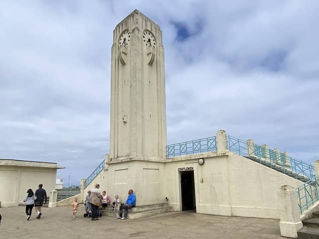 The existing toilet blocks at Seaton Carew clock tower. Picture by FRANK REID