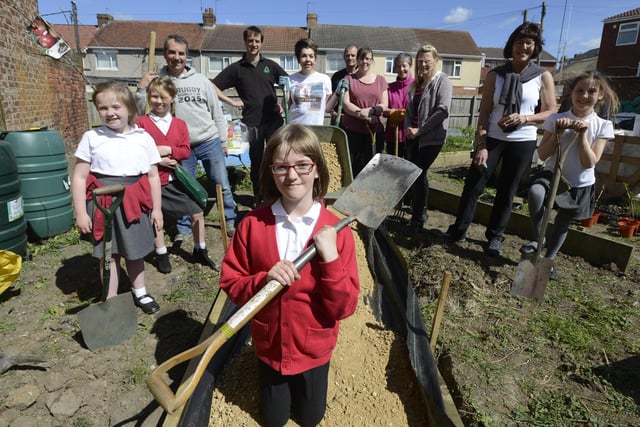 Cotsford Junior School took over an allotment in 2016 and these pupils were ready to get stuck in to some gardening. Remember this?