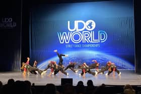 The Klique, from Karen Liddle School of Dance, perform at this year's UDO World Championships.