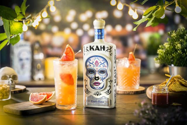 Two lucky readers can win this bottle of KAH Tequila Blanco!