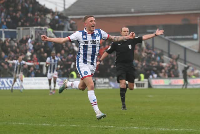 Oliver Finney reserved huge praise for Hartlepool United supporters in their win over Swindon Town. (Photo: Mark Fletcher | MI News)