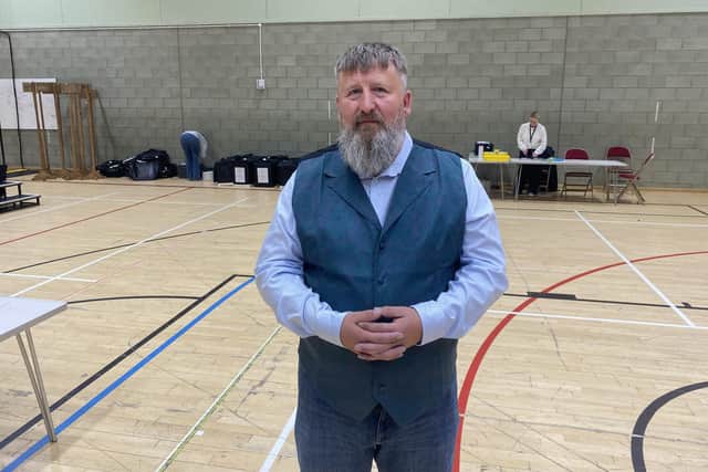 New council leader Graham Harrison.