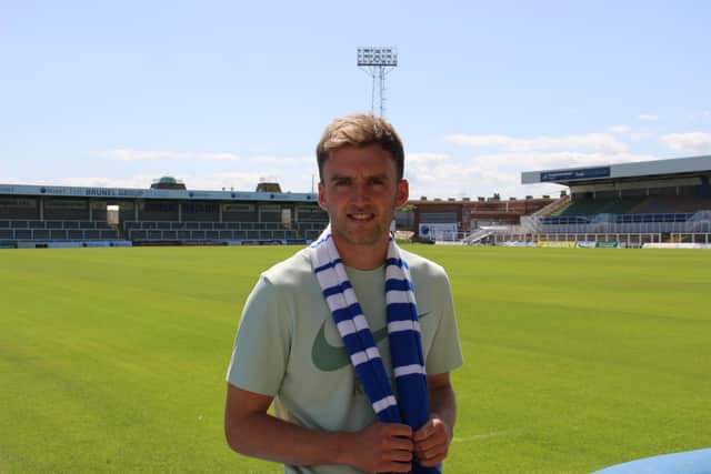 Martin Smith has signed for Hartlepool United. Picture by HUFC.