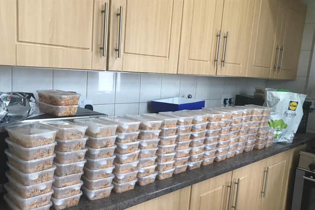 The group have made over 2,000 prepared meals for people in need across Hartlepool and the NHS since lockdown.