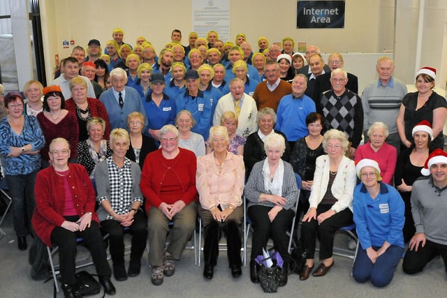 Staff past and present at the Walkers Crisps Christmas party in 2012. Were you there?