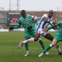 Hartlepool United came from behind to defeat Swindon Town 2-1 at the Suit Direct Stadium. (Photo: Mark Fletcher | MI News)