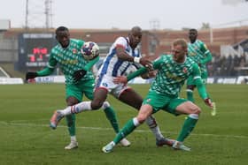 Hartlepool United came from behind to defeat Swindon Town 2-1 at the Suit Direct Stadium. (Photo: Mark Fletcher | MI News)