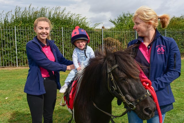 Rift House Rec was the scene in 2018 for  a donkey ride with Rebecca Richardson (left) and Michelle Ayre of Mayfield Stables. It was all part of Hartlepool Show and Horticultural Festival 4 years ago. You can show your appreciation for donkeys on World Donkey Day on May 8.