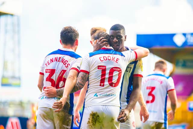 Hartlepool United have their destiny in their own hands after moving out of the relegation zone. (Photo: Mike Morese | MI News)