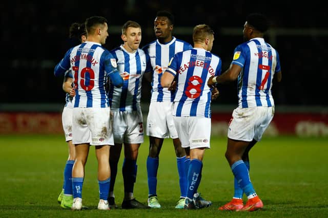 Hartlepool United are looking to make it eight unbeaten when they travel to face Colchester United. (Credit: Will Matthews | MI News)