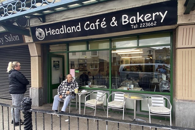 The Headland Cafe and Bakery has a 4.7 star rating with 168 reviews. One customer described it as having a "bustling and friendly" atmosphere.