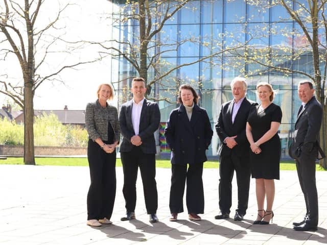 FW Capital team with Cllr Julia Rostron, Chair of the Teesside Pension Fund Committee