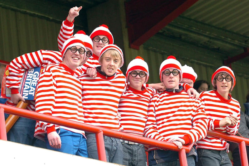 Where's Wally? Pools proved they were no Wallies on the pitch with a spirited draw at Brentford to preserve their League One status in 2010.