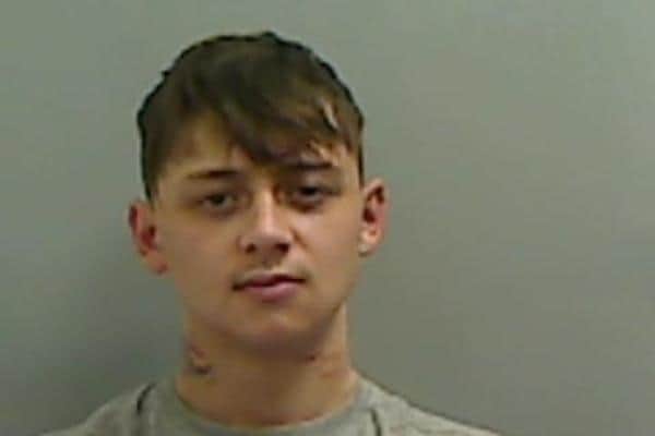 Keaton Harbron has been jailed after rushing away from police at 90mph in a 30mph street.