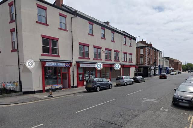 Firefighters were called to a blaze at a flat on Tower Street in Hartlepool.  Image by Google Maps.