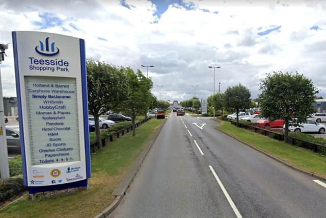 Cleveland Police say the assault happened the day after Boxing Day at Teesside Retail Park. Picture: Google.